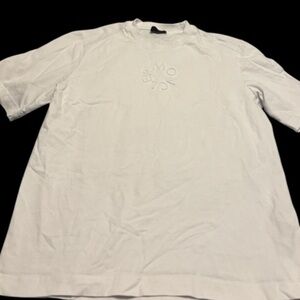 Moncler Classic White Short Sleeve Tee